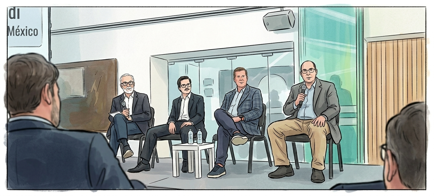 Panel discussion hosted in Mexico City.